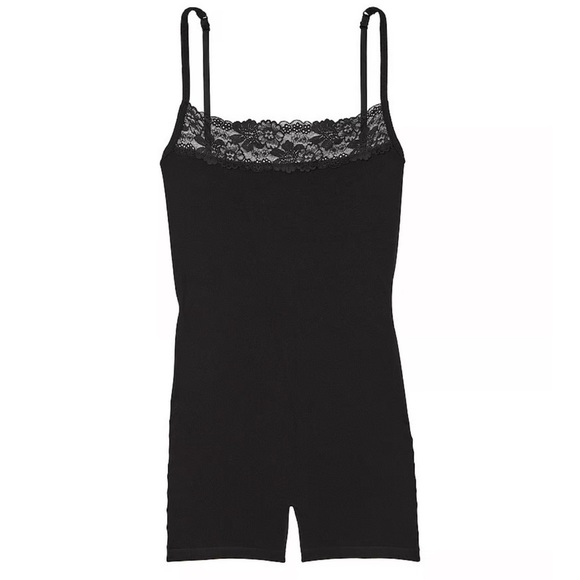 Victoria Secret Wink Seamless Rob Lace Trim Romper - Picture 3 of 8